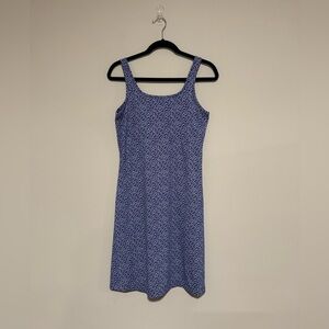 Columbia Blue Sleeveless Omni-Freeze PFG Athletic Dress Size Medium Outdoor